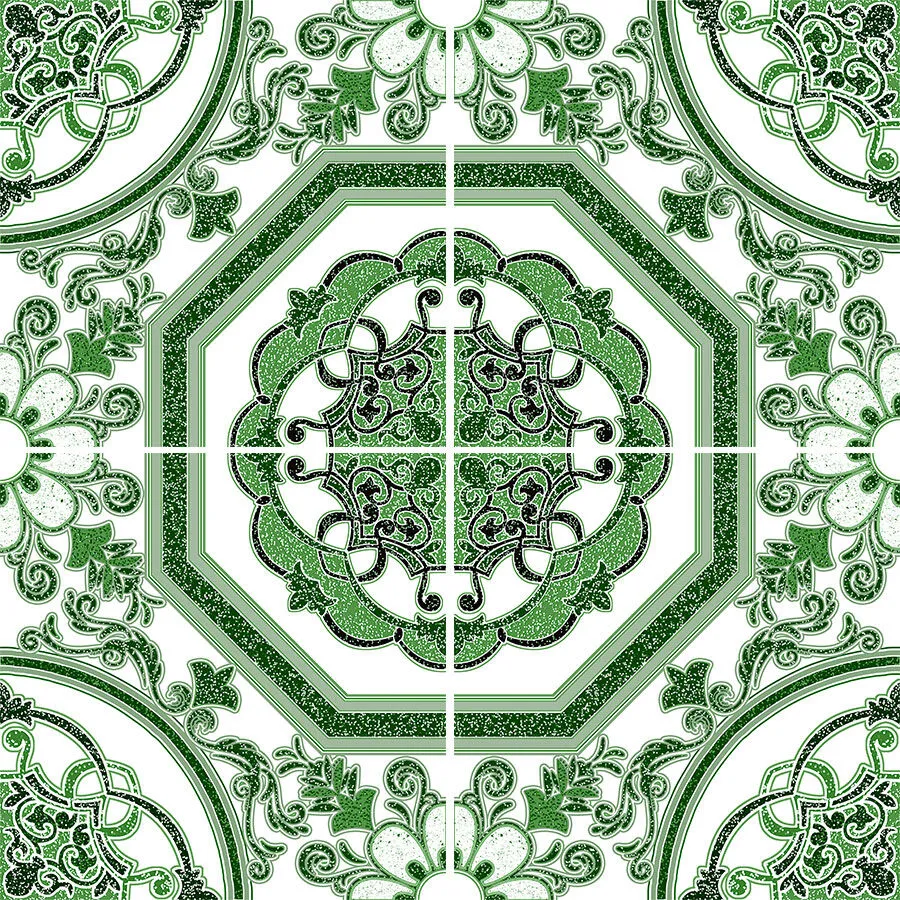 Cerámica Serrato Verde 45x45 CM CJ1.42 M2
