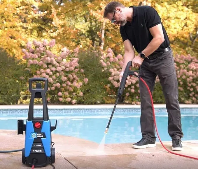 Lavadora Eléctrica de Presión 1700 PSI AR BLUE CLEAN BC142HS-main-image